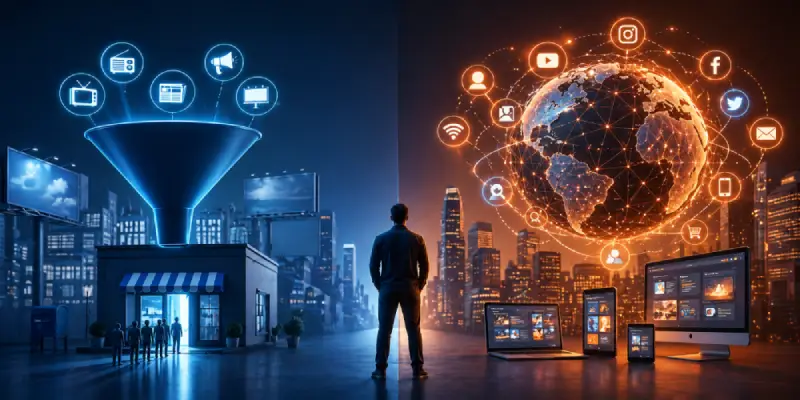 الفرق بين التسويق الإلكتروني والتسويق عبر الإنترنت