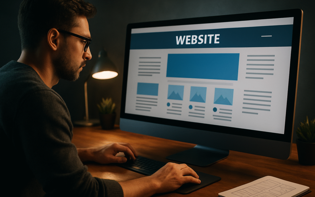 تصميم موقع إلكتروني احترافي: دليل شامل لإنشاء موقع قوي يناسب عملك في 2025