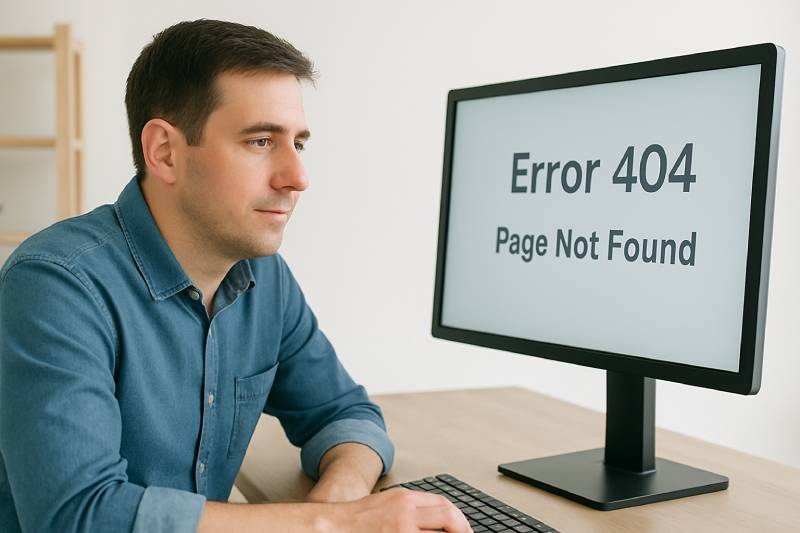 حل مشكلة Error 404 Page Not Found