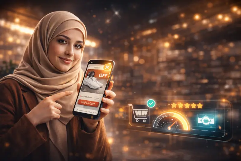 مستقبل التجارة هو الموبايل: أسرار تصميم متجر إلكتروني متوافق مع الجوال باحترافية